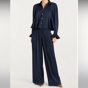 CINQ A SEPT Isaure Top (XS) + Marine Pant (0) Set